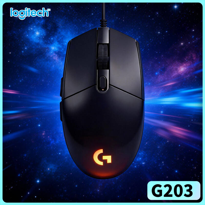 Logitech Mouse G203 - Logitech G203 LIGHTSYNC Wired Mouse Gaming-Grade