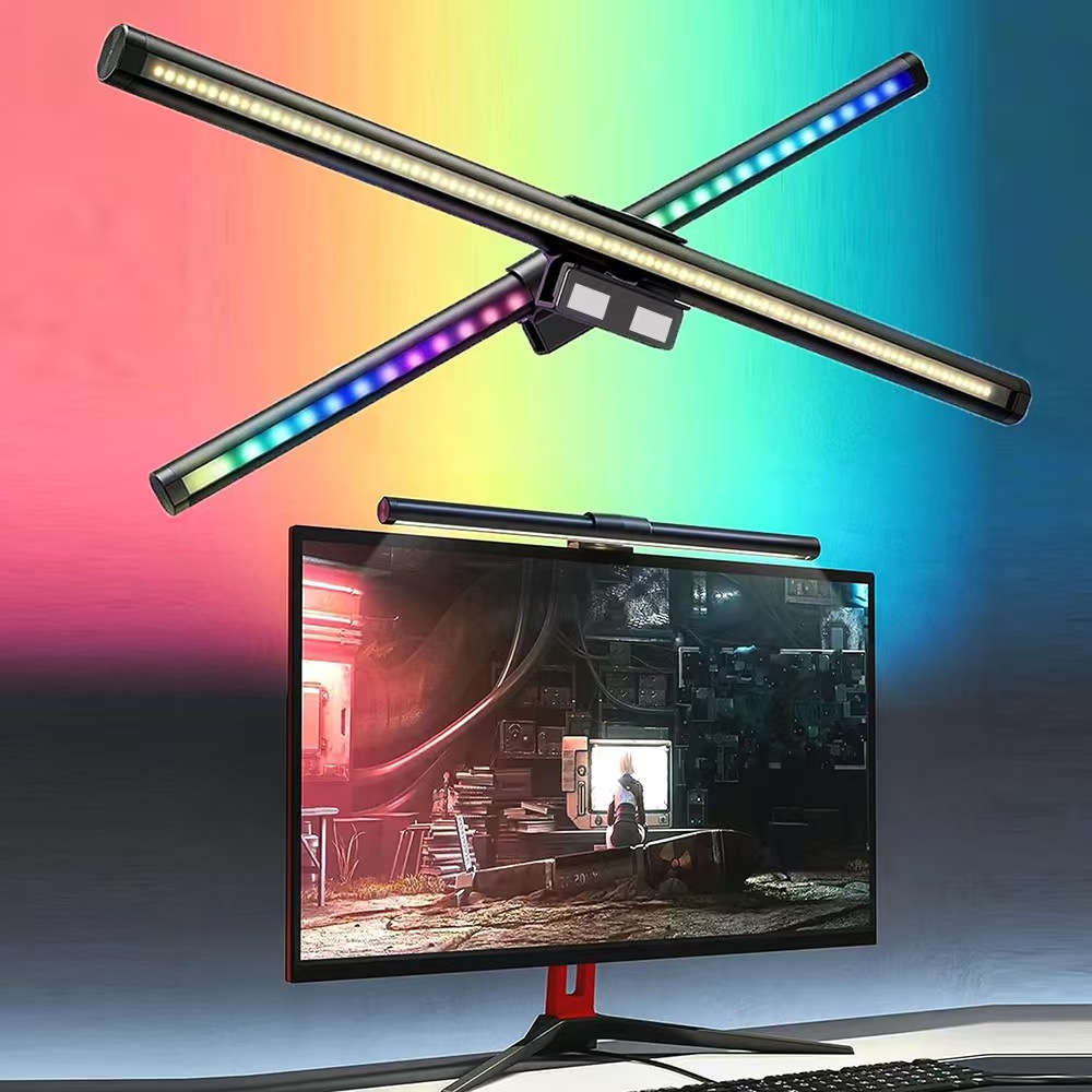 Gaming Accessories Decor - LED Screen Hanging Light with USB