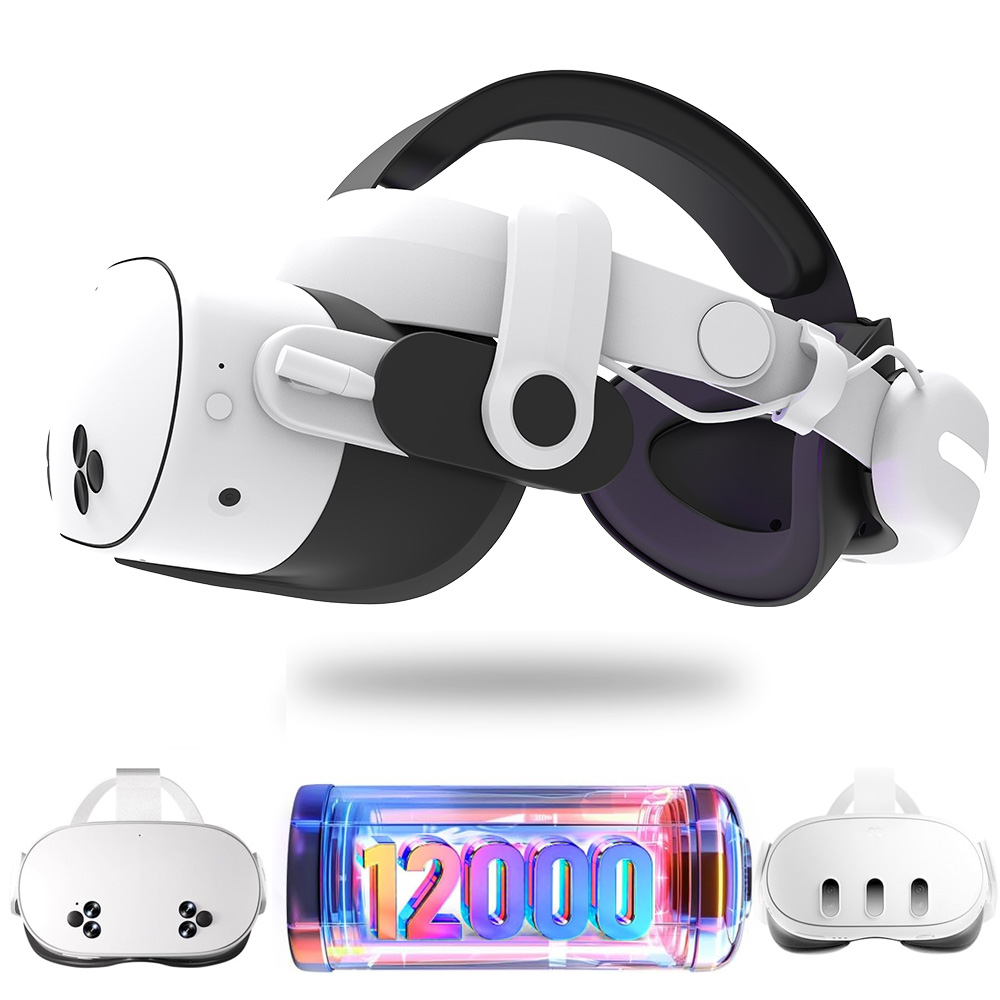 For Quest3S VR Headset 12000mA - Gaming Accessories Vr recension och pris