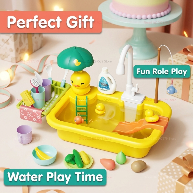 Kids Kitchen Sink Dishwasher P - Gaming Accessories 10 Year Old recension och pris