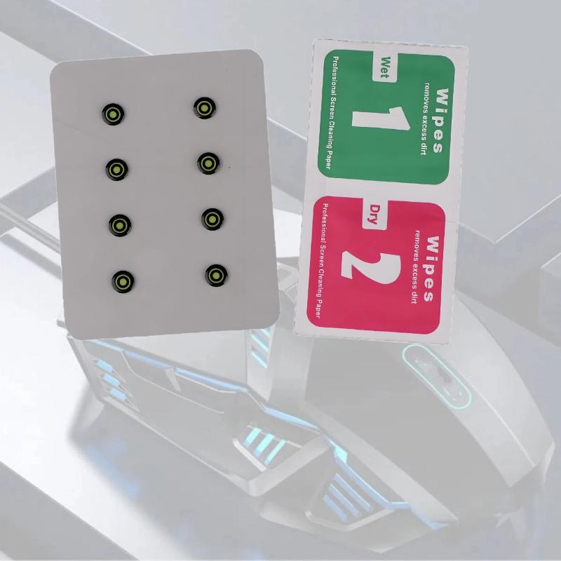 8Pcs/Pack 6mm DIY Anti-Slip Gl - Gaming Accessories Pack recension och pris