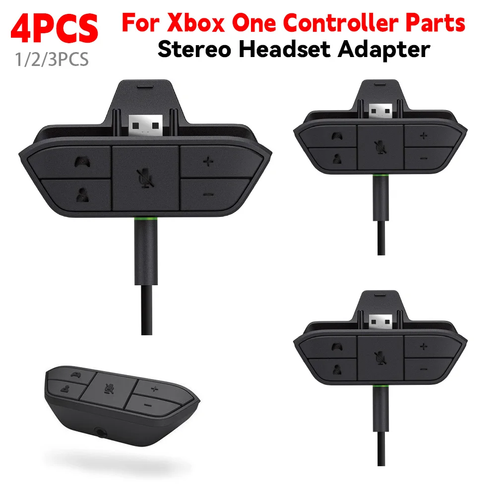 Stereo Headset Adapter for Xbo - Gaming Headphone Accessories recension och pris