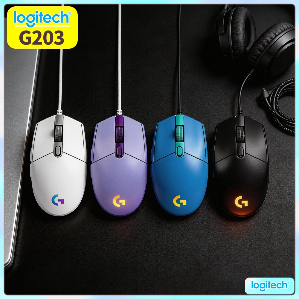 Logitech G203 Wired Gaming Mou - Logitech Mouse G203 recension och pris