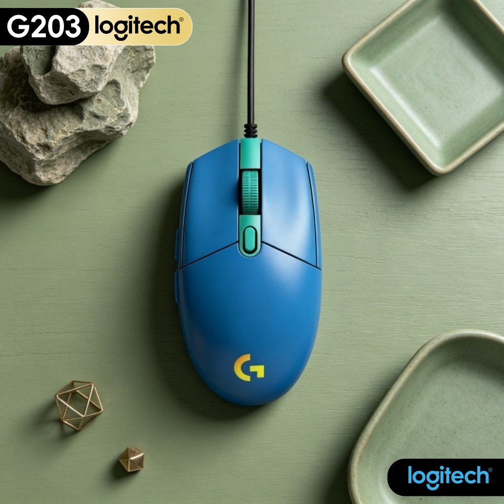 Logitech G203 Wired Gaming Mou - Logitech Mouse G203 recension och pris