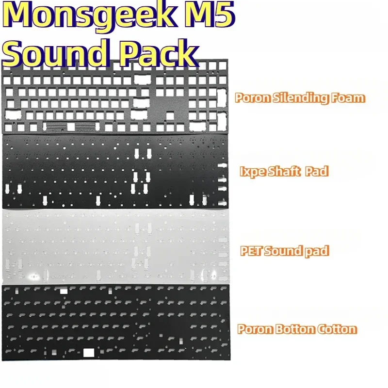 Monsgeek M5 Sound Pack/ Plate  - Gaming Accessories Pack recension och pris