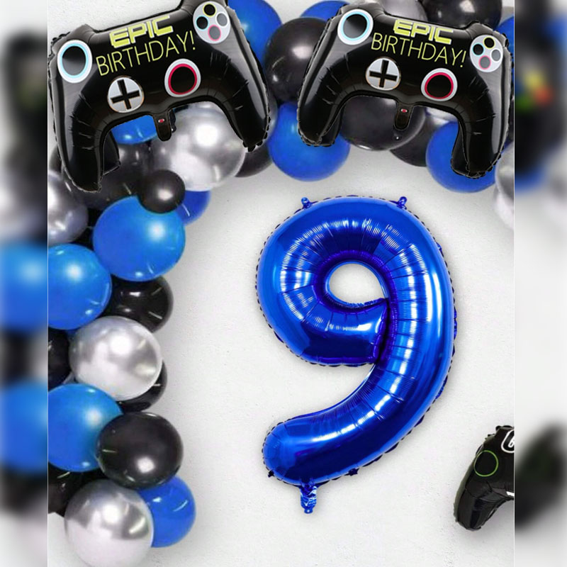 3pcs Video Game Party Supplies - Gaming Accessories Decor recension och pris