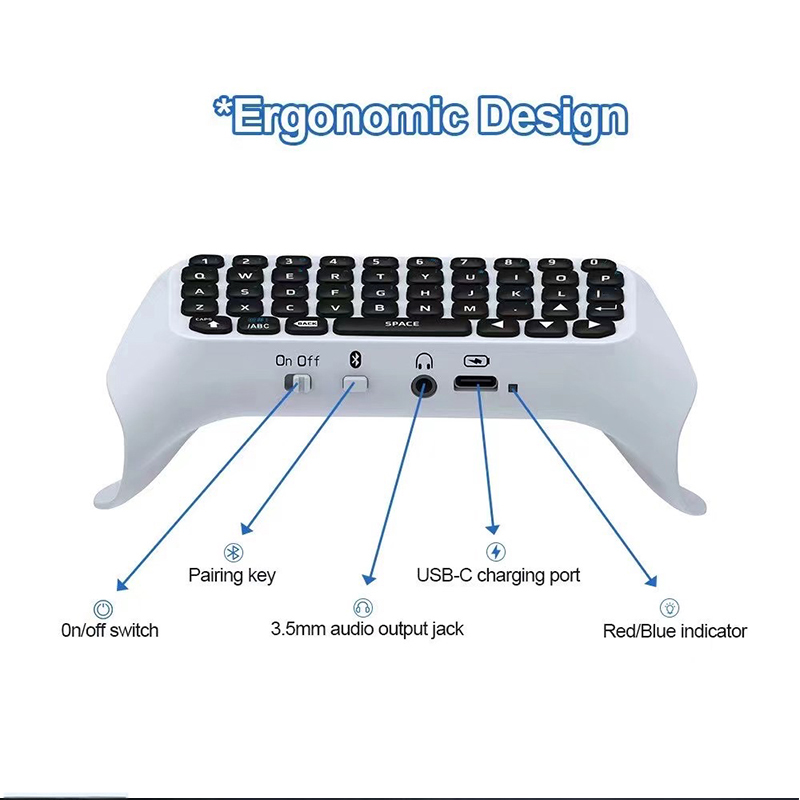 Wireless Bluetooth Keyboard Fo - Gaming Zone Accessories recension och pris