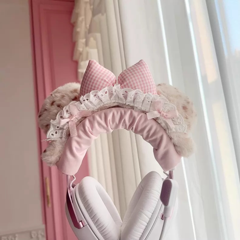 Ruffled Edge Lace Head Mounted - Gaming Headphone Accessories recension och pris