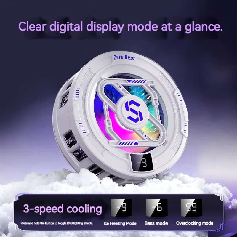 K52 AI Mobile Cooler Magnetic  - Gaming Accessories Rgb recension och pris