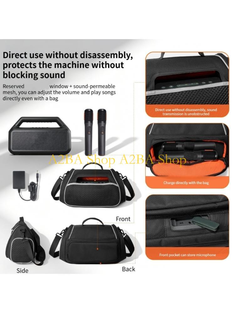 A2BA Carrying Case Speaker Bag - Case Mesh Panel recension och pris