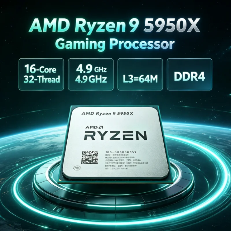 AMD Ryzen 9 5950X Gaming CPU b - Amd Cpu Ryzen 9 recension och pris