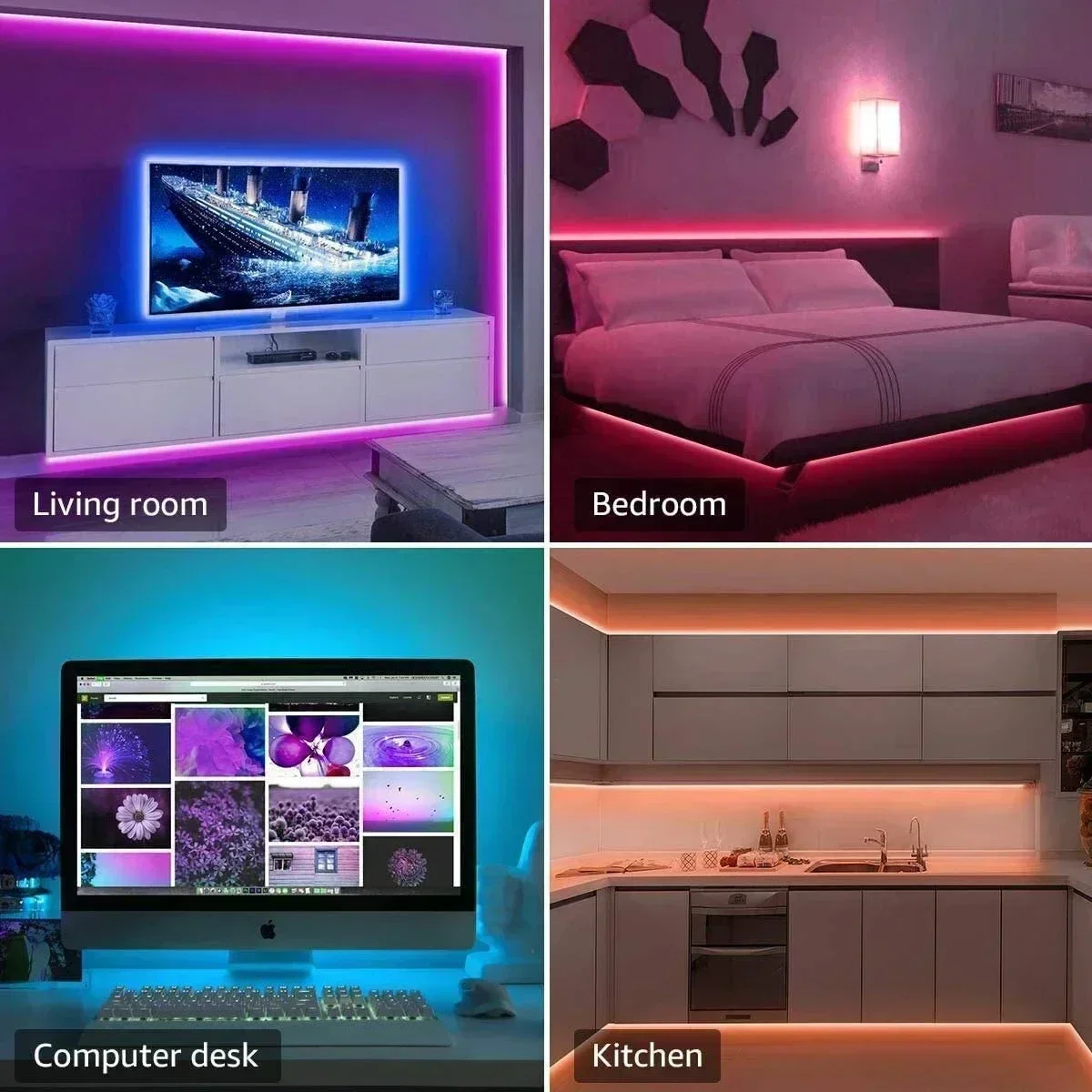 Smart RGB LED Gaming Light Str - Gaming Accessories Rgb recension och pris