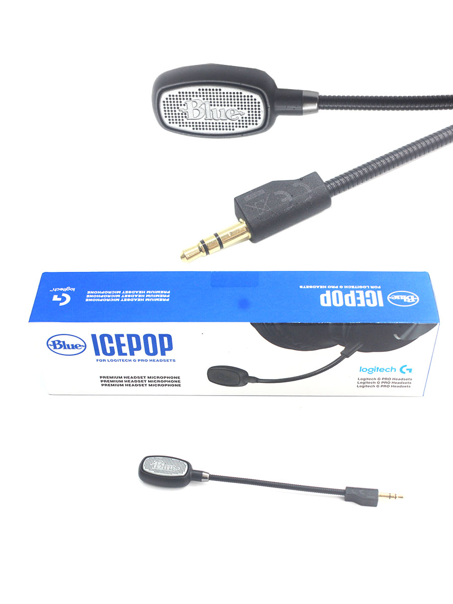 Blue Icepop Condenser Mic Caps - Gaming Accessories Logitech recension och pris