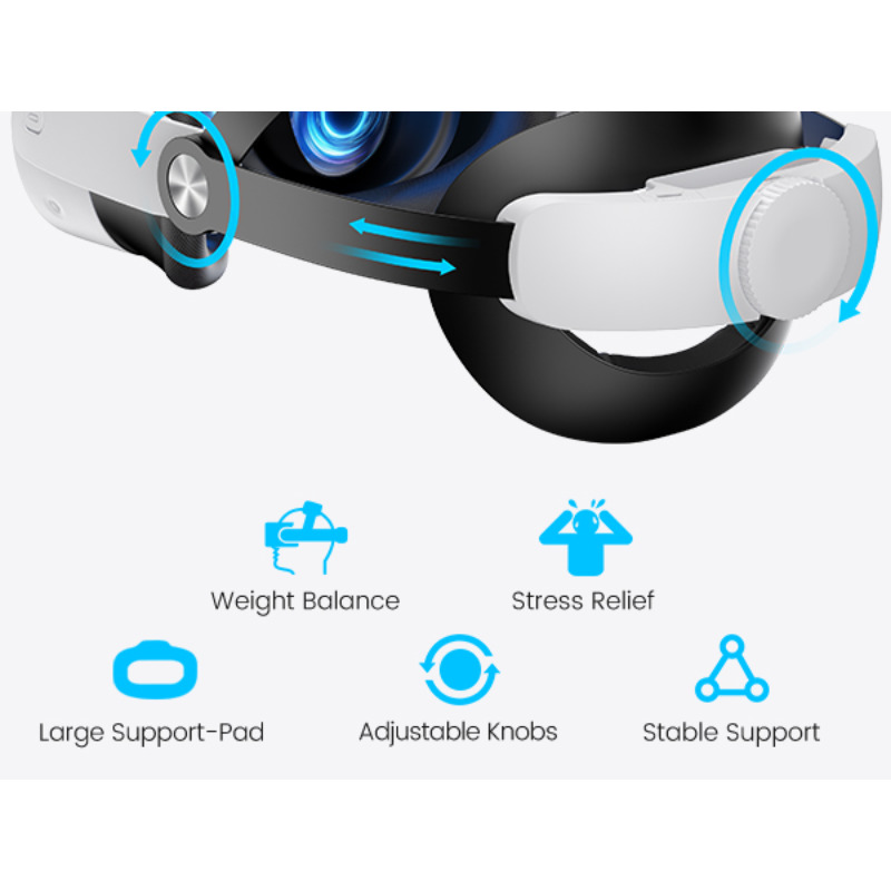 BEBONCOOL Adjustable Head Stra - Gaming Accessories Vr recension och pris