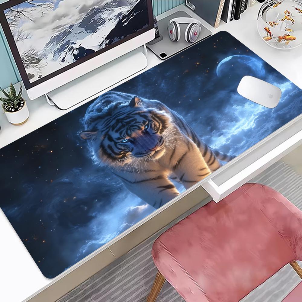 XXL White Tiger Large Gaming M - Gaming Accessories White recension och pris
