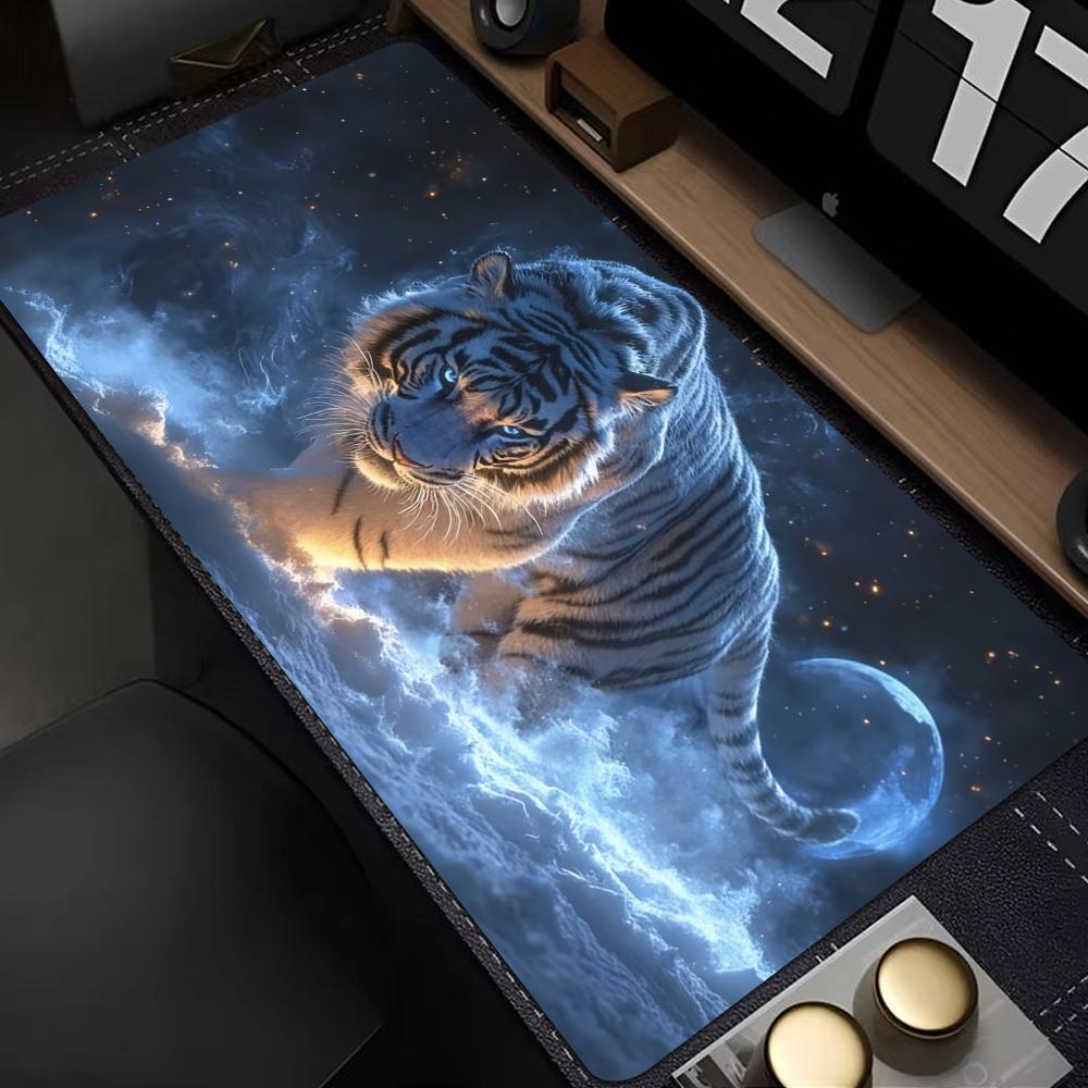 XXL White Tiger Large Gaming M - Gaming Accessories White recension och pris