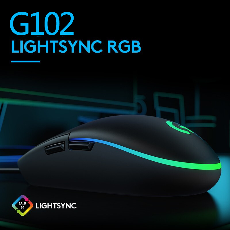 Logitech G102 Second-generatio - Logitech Mouse G203 recension och pris