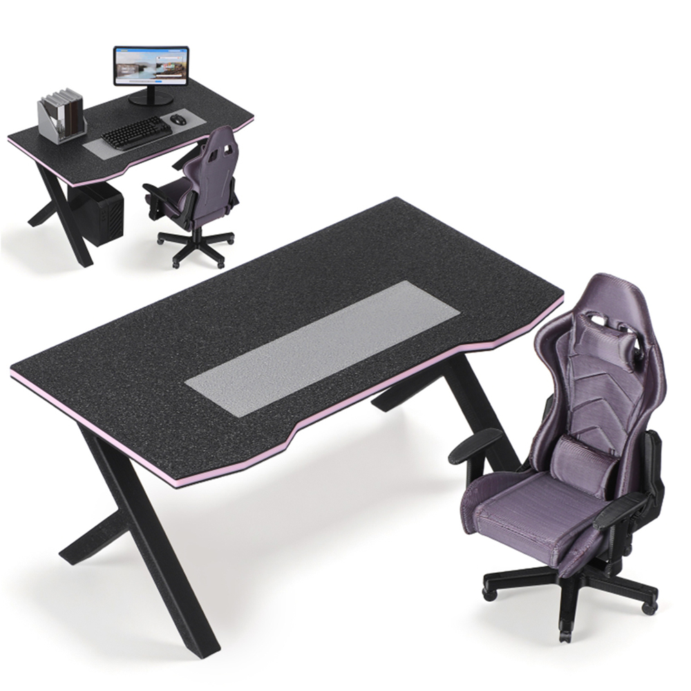 Miniature Gaming Desk and Chai - Gaming Accessories Decor recension och pris