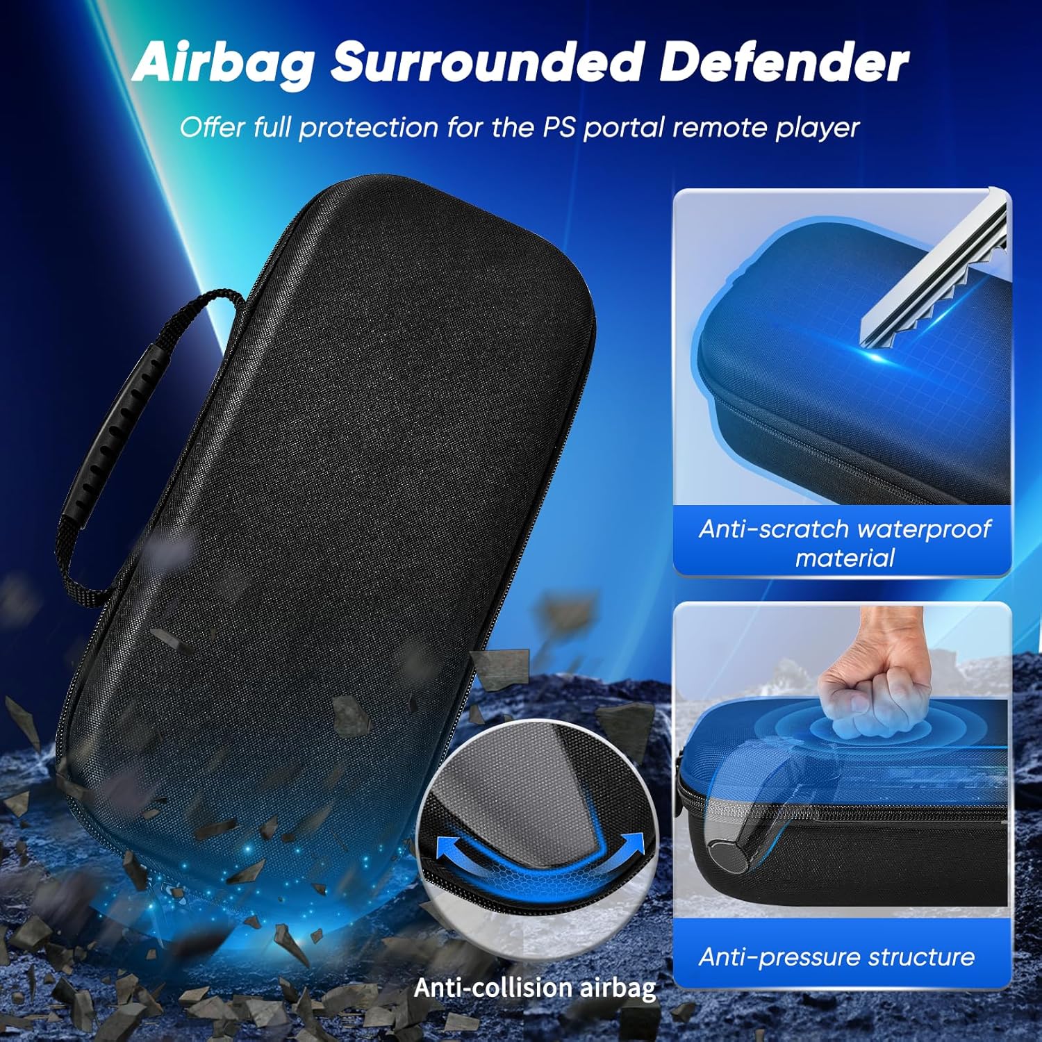 Hard Carrying Case for PS Port - Gaming Accessories Pack recension och pris